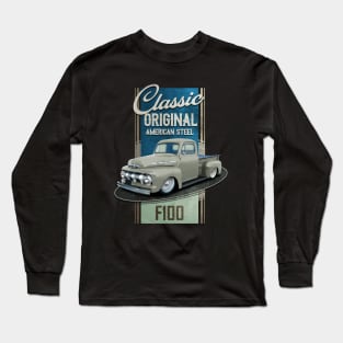 F100 Pickup Truck Long Sleeve T-Shirt